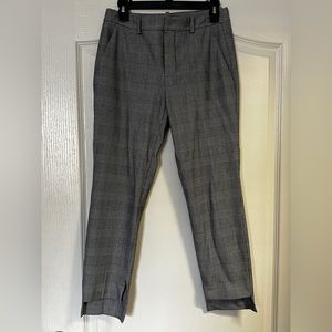 Cigarette pants Zara S-M Hundstooth Plaid